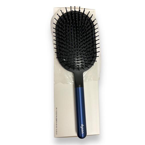 Dyson-designed Detangling Comb & Paddle Brush Set, Prussian Blue/Rich Copper NEW - Picture 6 of 8